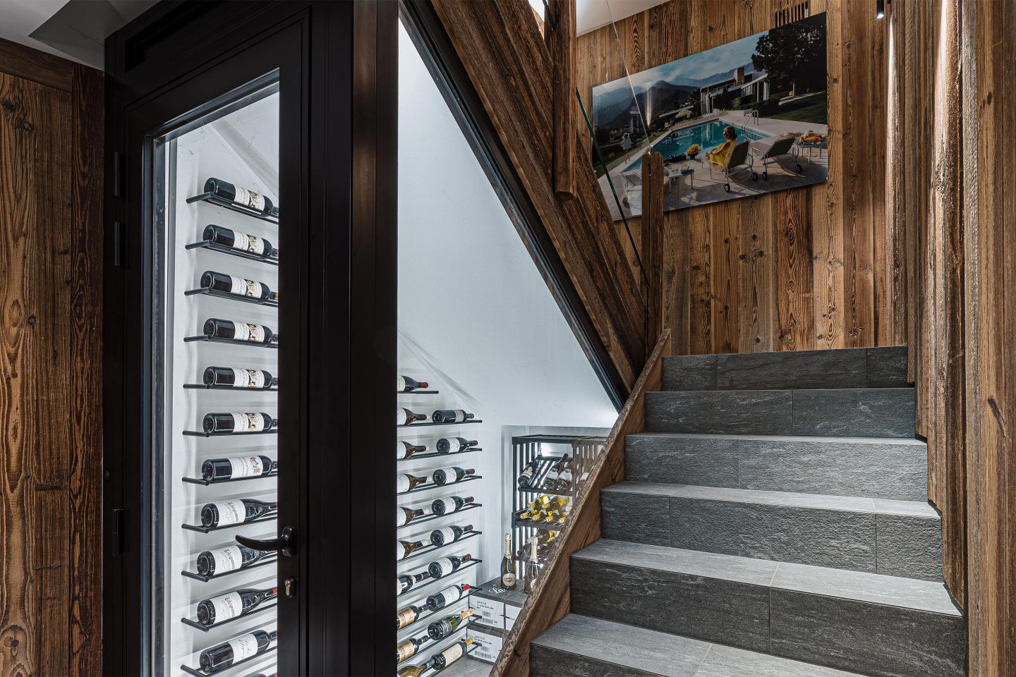 Stairs Wine Cellar