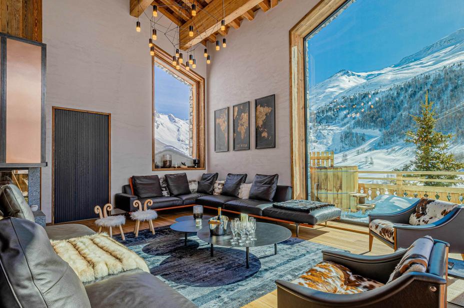 Chalet orso living room